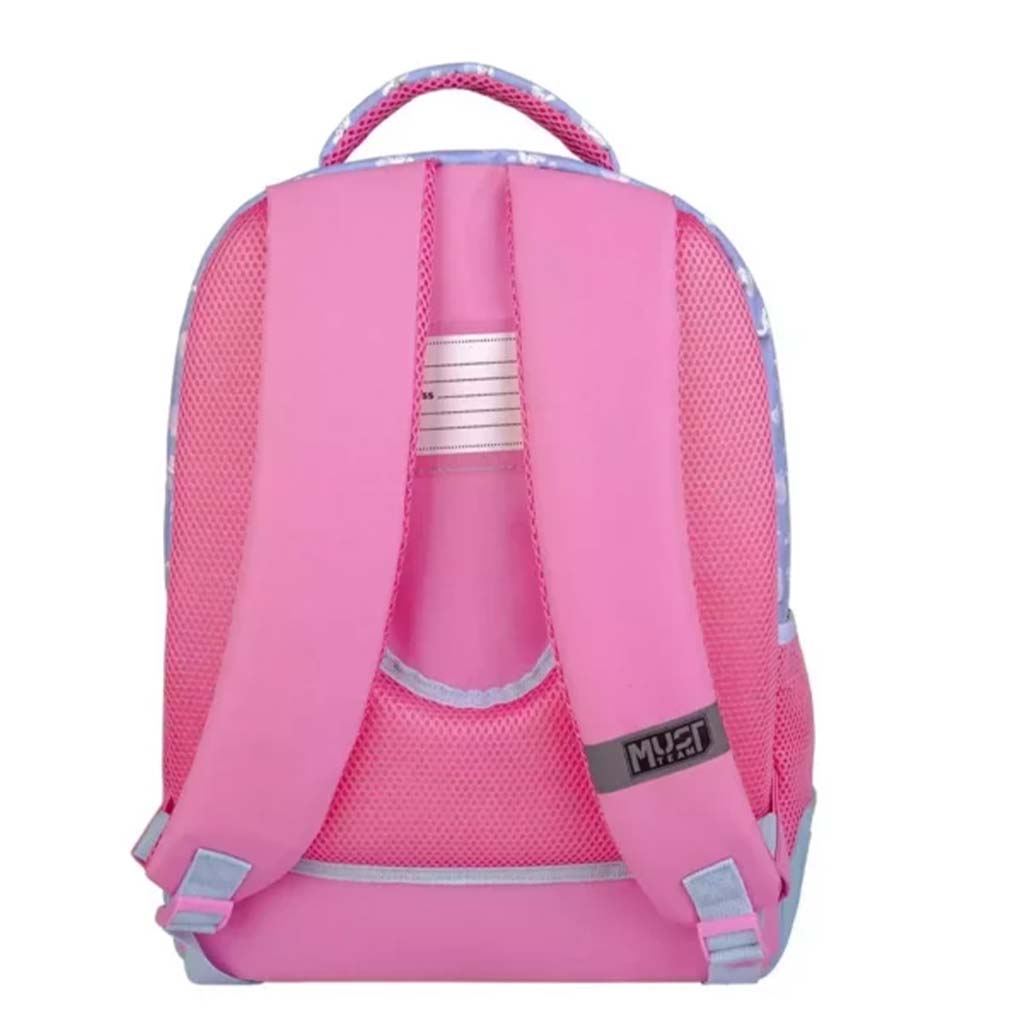 imagen de Luna: Mochila escolar de 3 compartimentos Must Team Cinnamoroll con bordes redondeados 32x18x43cm 2