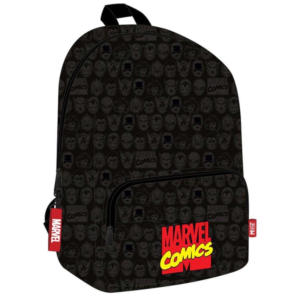 imagen de Luna: Mochila escolar redondeada Must Team Marvel Comics 29x17x41cm 1