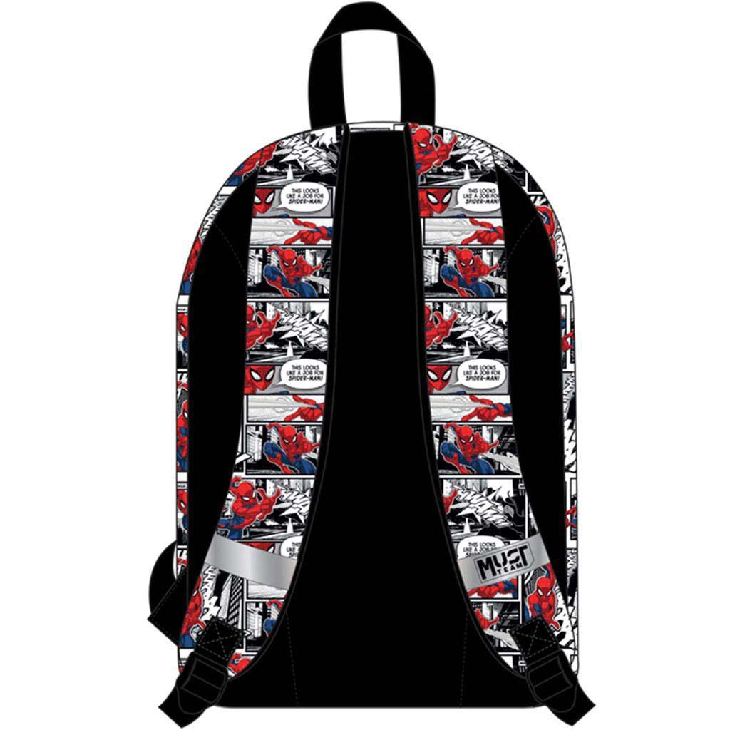imagen de Luna: Mochila escolar redondeada Must Team Pókember Comic 29x17x41cm 2