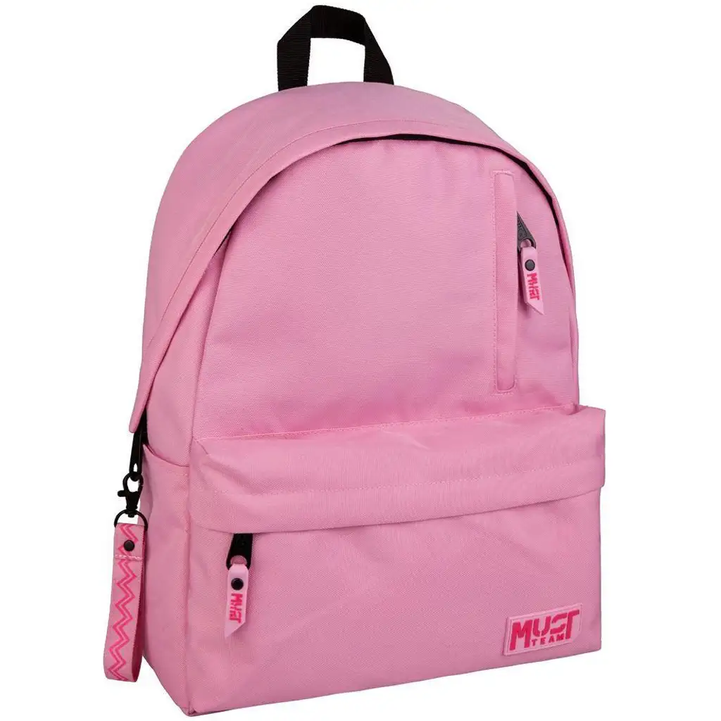 imagen de Luna: Mochila escolar rosa Must Team Monochrome 32x17x42cm 1