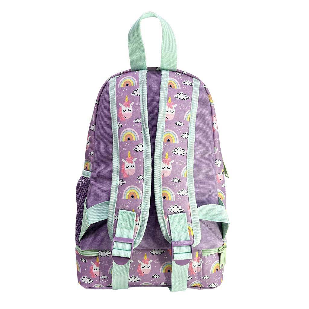imagen de Luna: Mochila isotérmica redondeada de jardín de infancia con estampado de unicornio del equipo Must 25x14x36cm 2