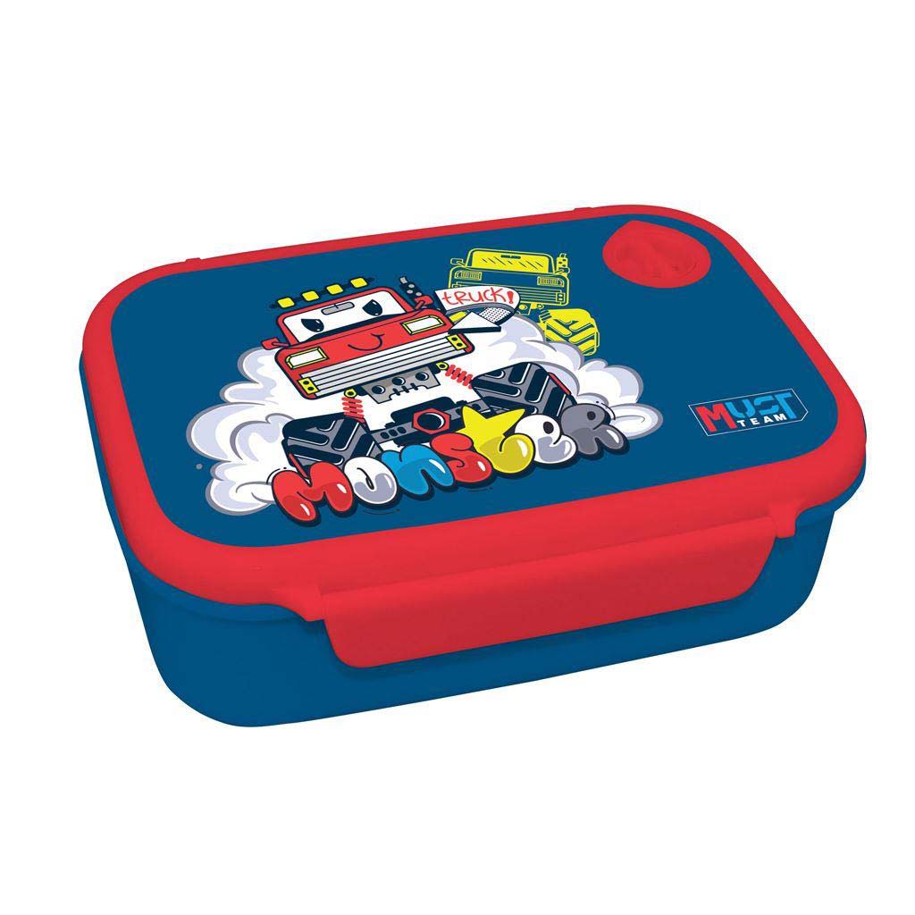 imagen de Luna: Must Team Caja de almuerzo de plástico para niños en varias versiones 800ml 1ud 5