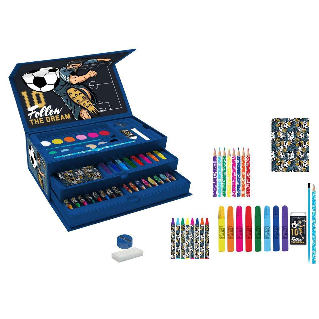 imagen de Luna: Must Team Gamer set creativo de fútbol en maletín de 52 piezas 2