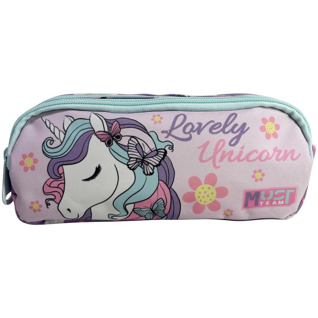 imagen de Luna: Must Team Lovely unicorn estuche de dos niveles en forma de cilindro 1