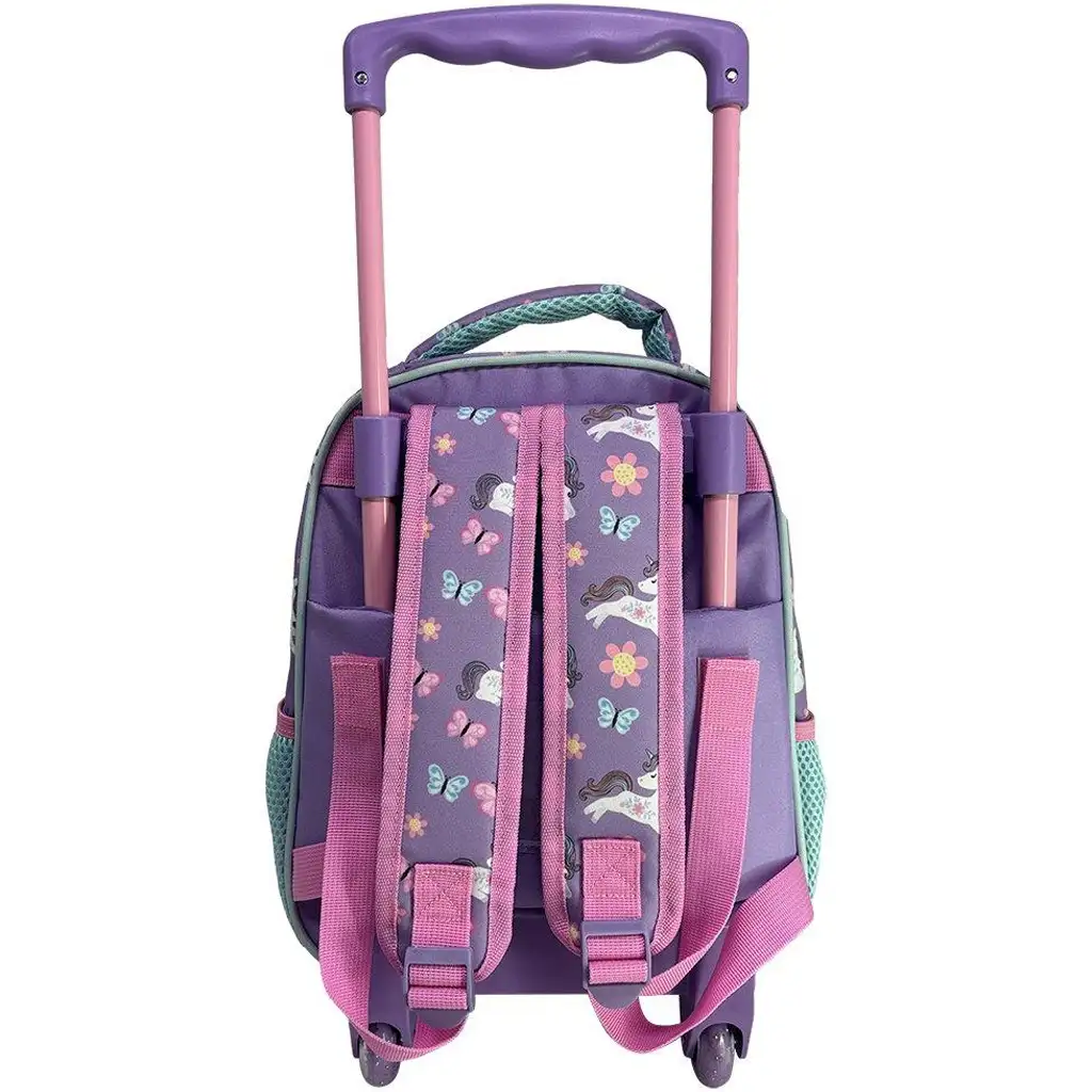 imagen de Luna: Must Team Unicornio 2 compartimentos mochila con ruedas, mochila 27x10x31cm 2