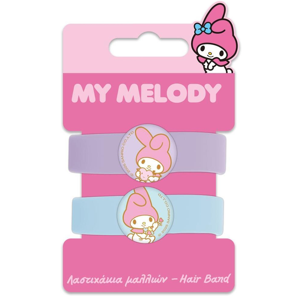 imagen de Luna: My Melody set de 2 gomas para el cabello 1
