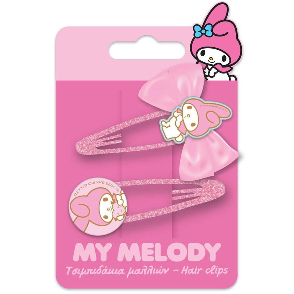 imagen de Luna: My Melody set de 2 horquillas 1