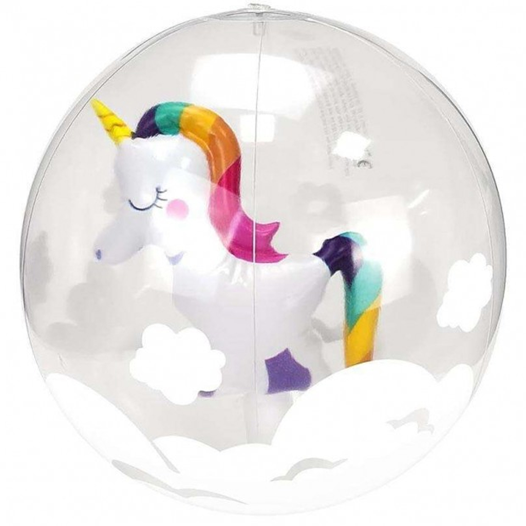 imagen de Luna: Pelota de playa de unicornio 1