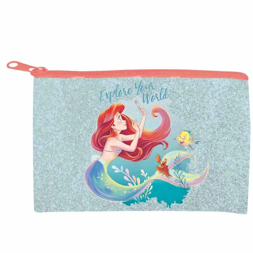 imagen de Luna: Princesas Disney - Set de papelería de Ariel en bolsa de PVC 2