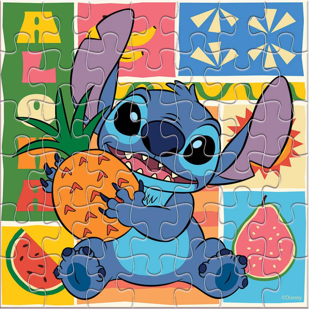 imagen de Luna: Puzzle coloreable de 42 piezas de Stitch 2