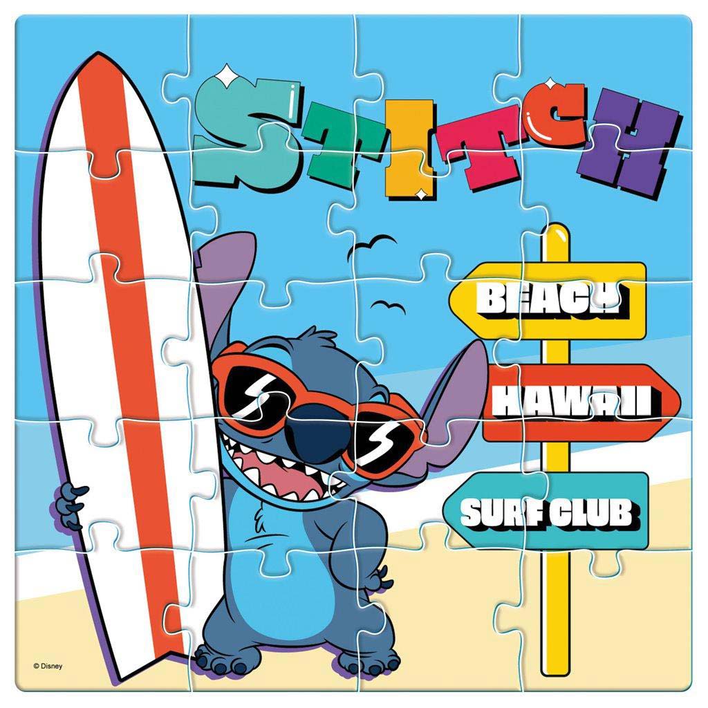 imagen de Luna: Puzzle magnético de 3x20 piezas de Disney Lilo y Stitch 3