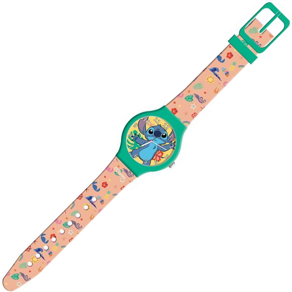 imagen de Luna: Reloj analógico Lilo & Stitch en caja de metal 2