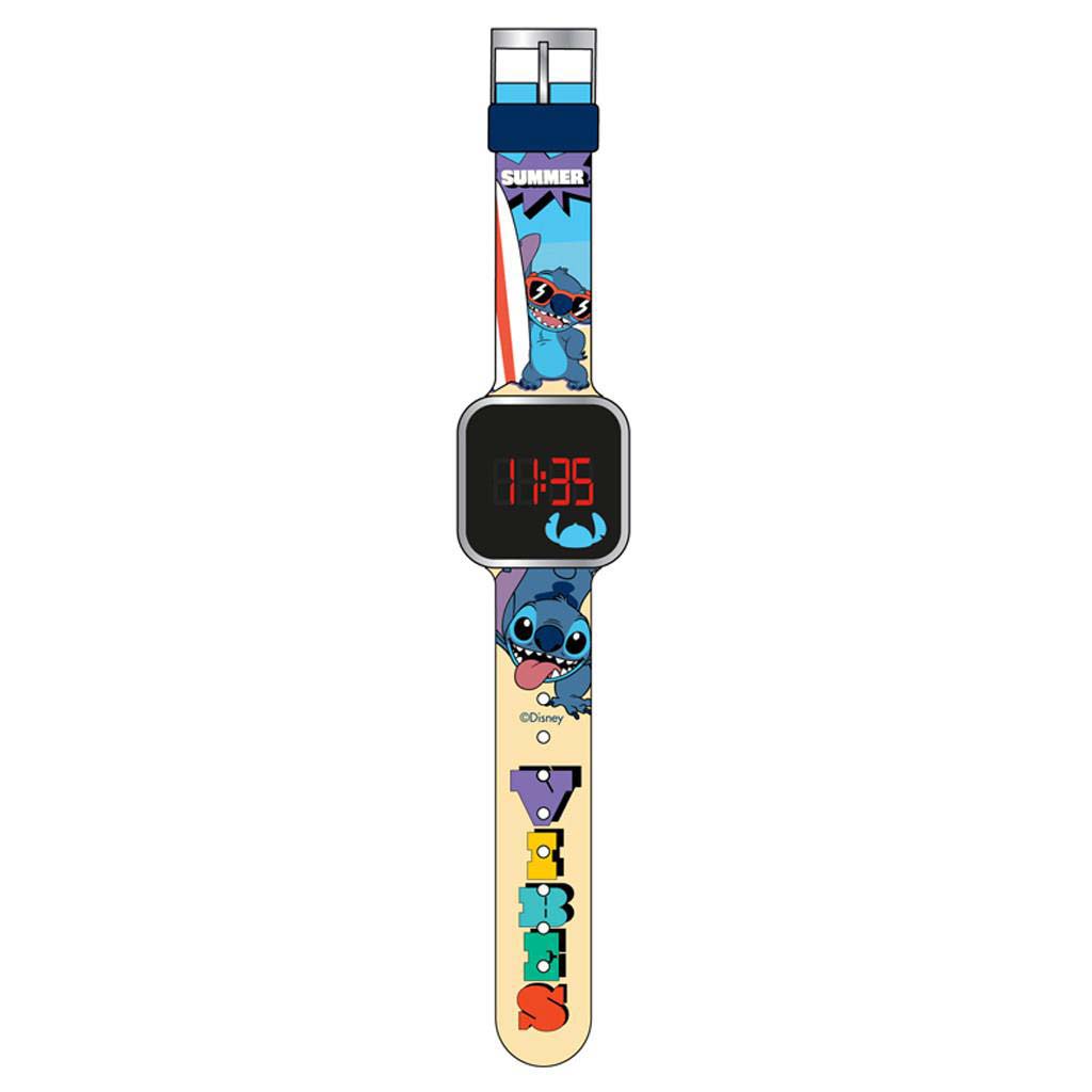 imagen de Luna: Reloj LED de Disney Stitch 2