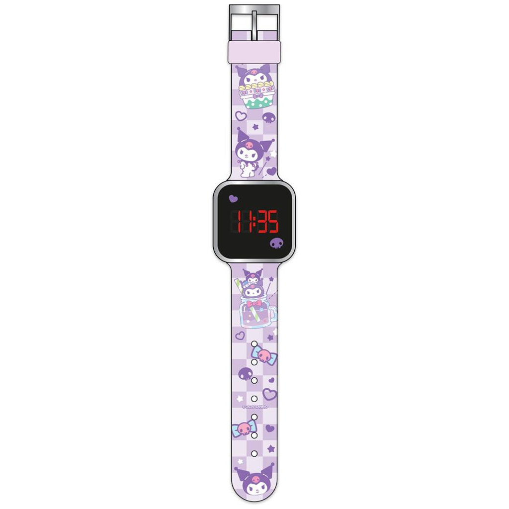 imagen de Luna: Reloj LED de Kuromi 2