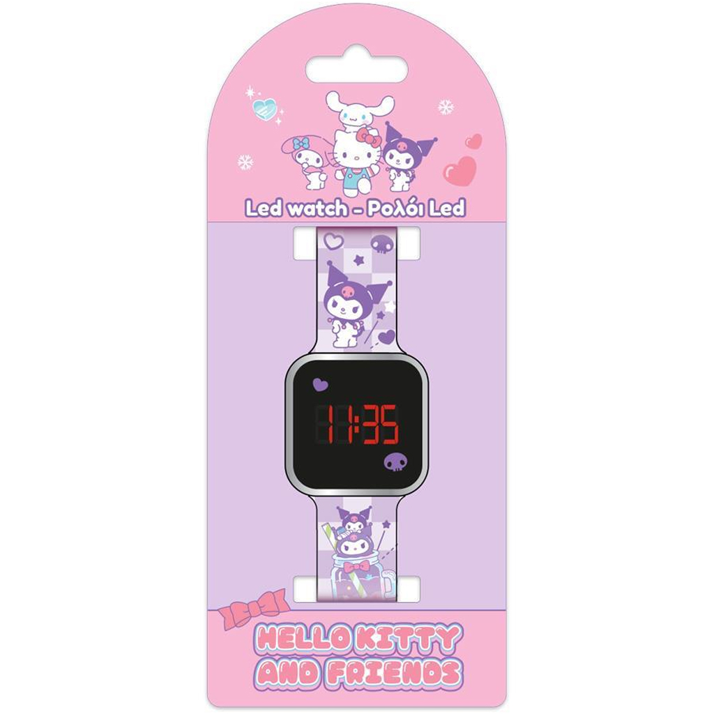 imagen de Luna: Reloj LED de Kuromi 1