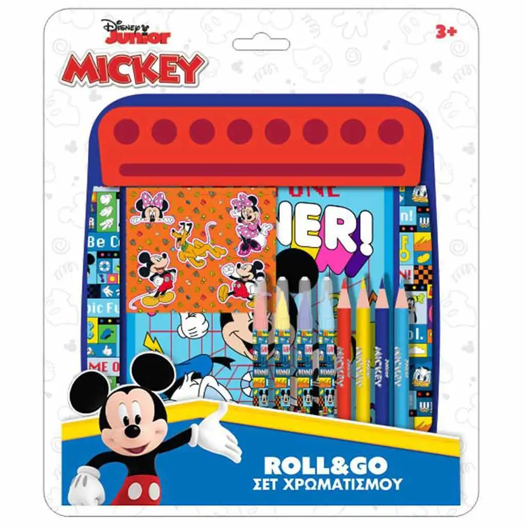 imagen de Luna: Roll&Go Mickey Mouse set de colorear 1
