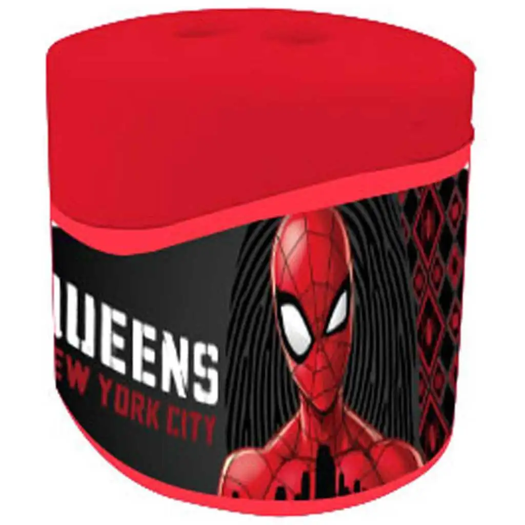 imagen de Luna: Sacapuntas de plástico con depósito de los Vengadores con diseño de Spider-Man 1ud 2
