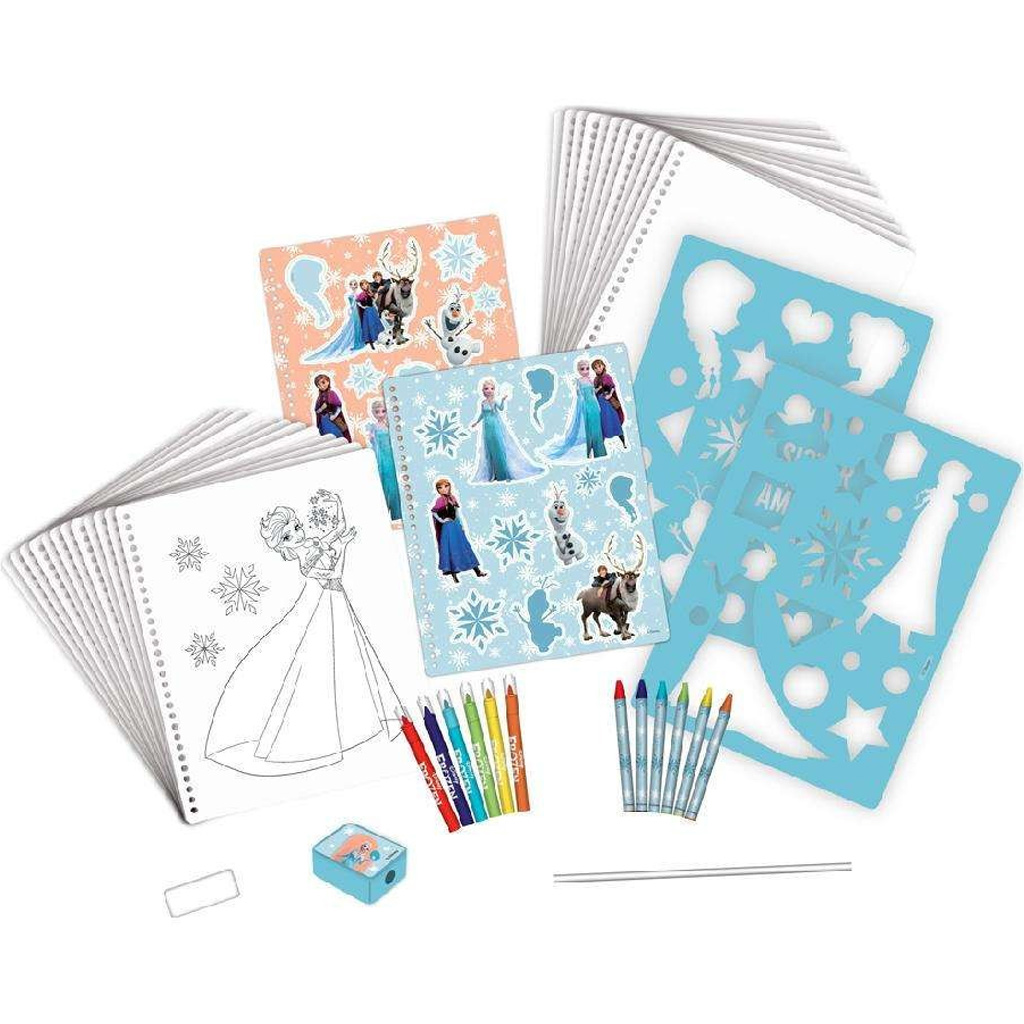 imagen de Luna: Set creativo y de escritura de 45 piezas con diseño de Frozen 2