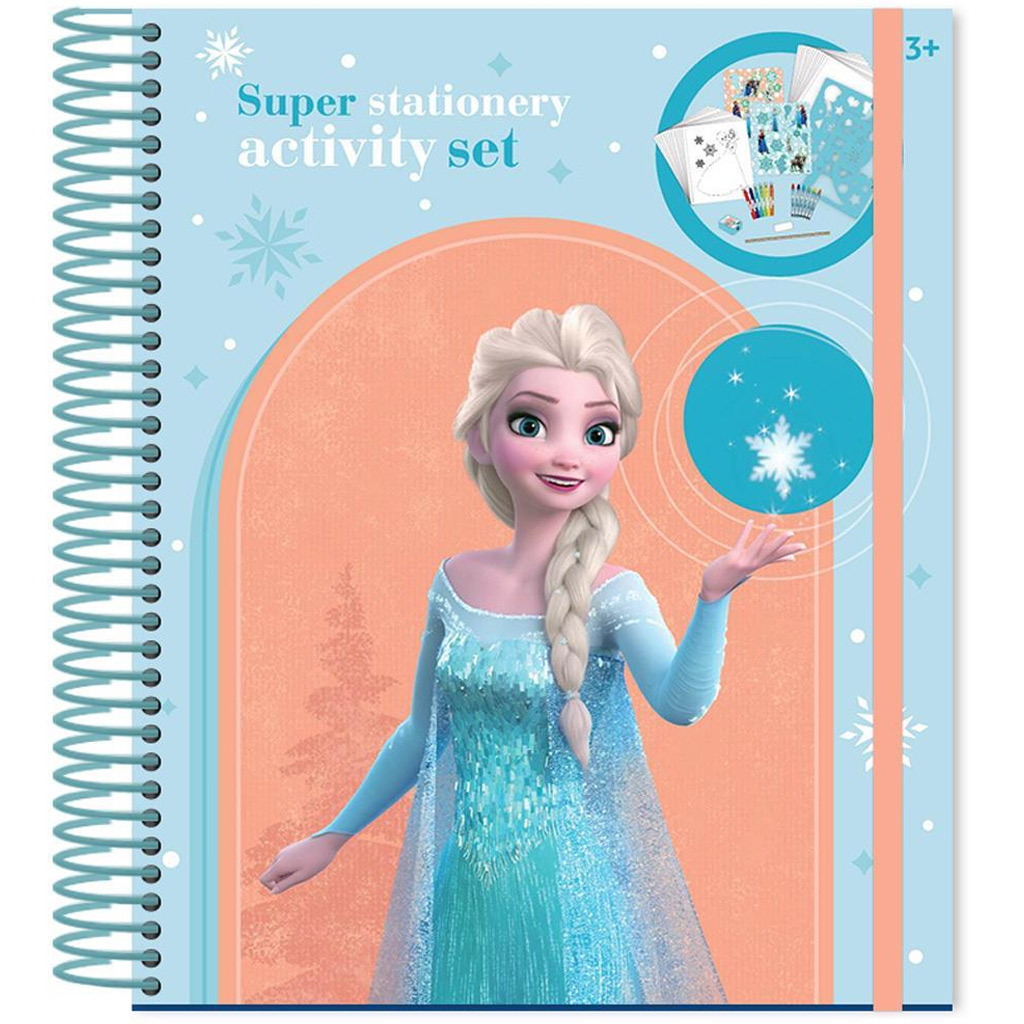 imagen de Luna: Set creativo y de escritura de 45 piezas con diseño de Frozen 1
