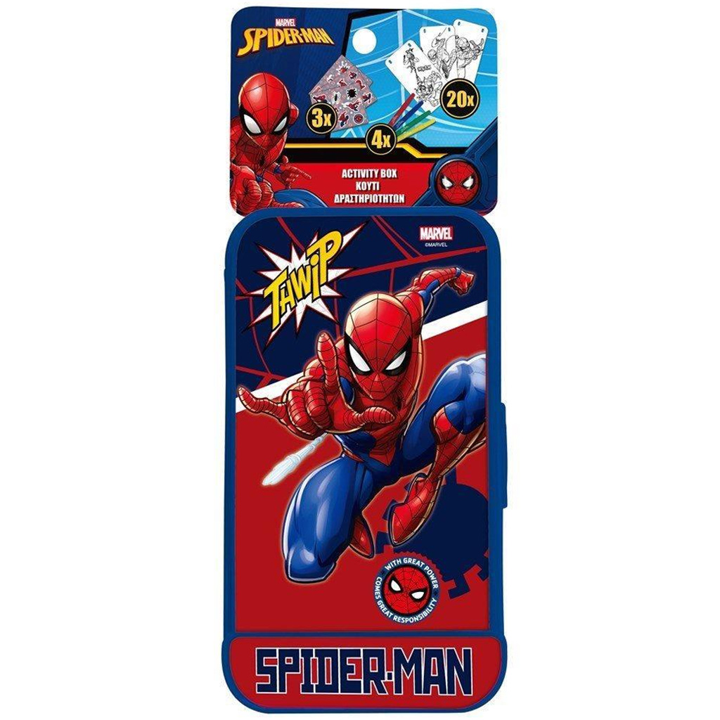 imagen de Luna: Set de colorear creativo de Spiderman de 27 piezas 1