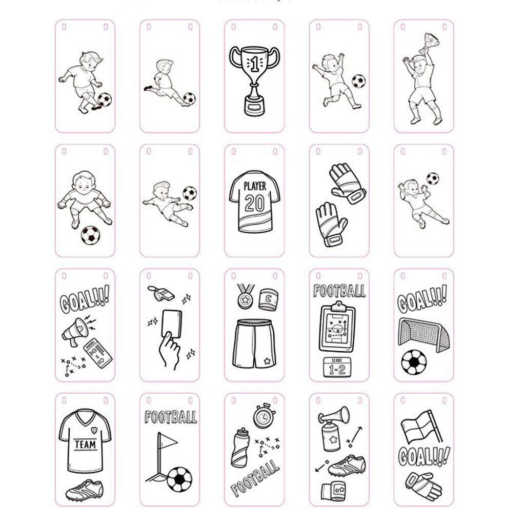imagen de Luna: Set de colorear de 27 piezas Must Team 4