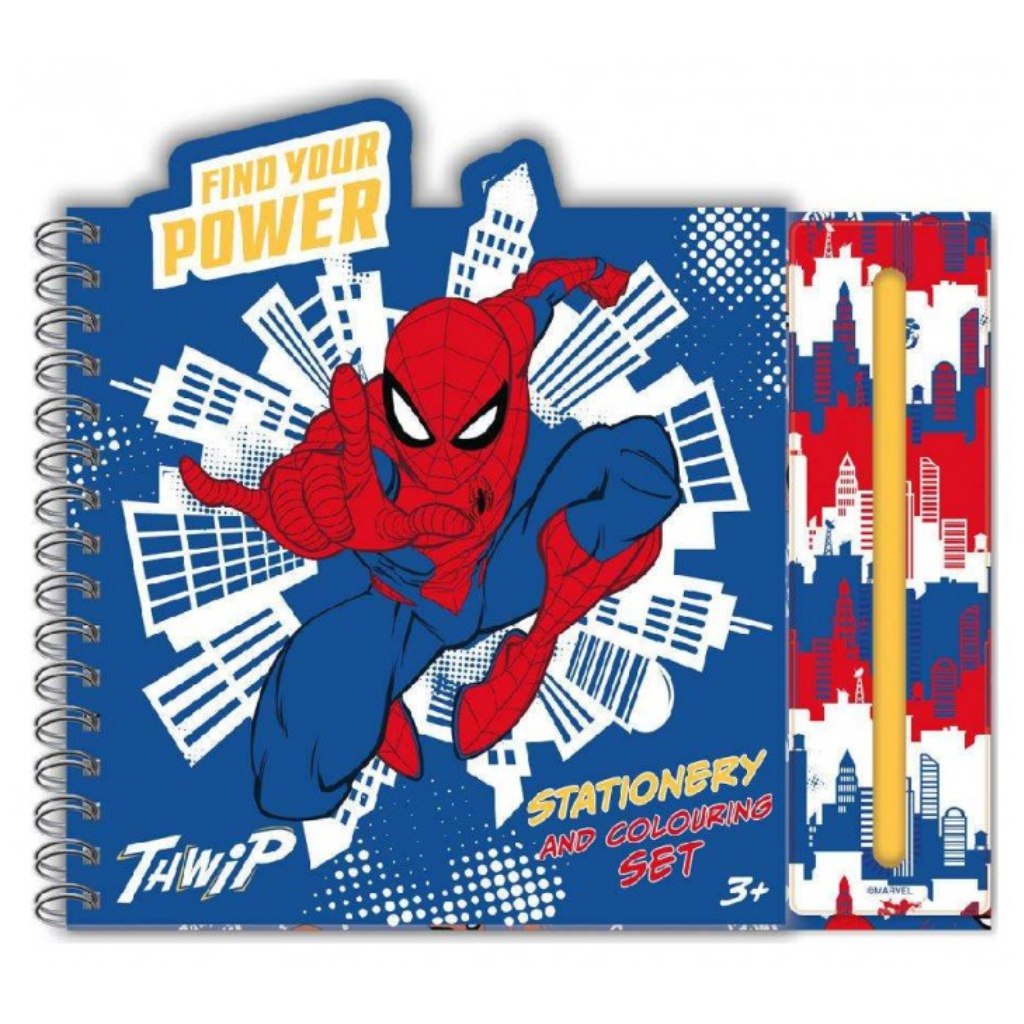 imagen de Luna: Set de colorear de Spiderman de 38 piezas 1