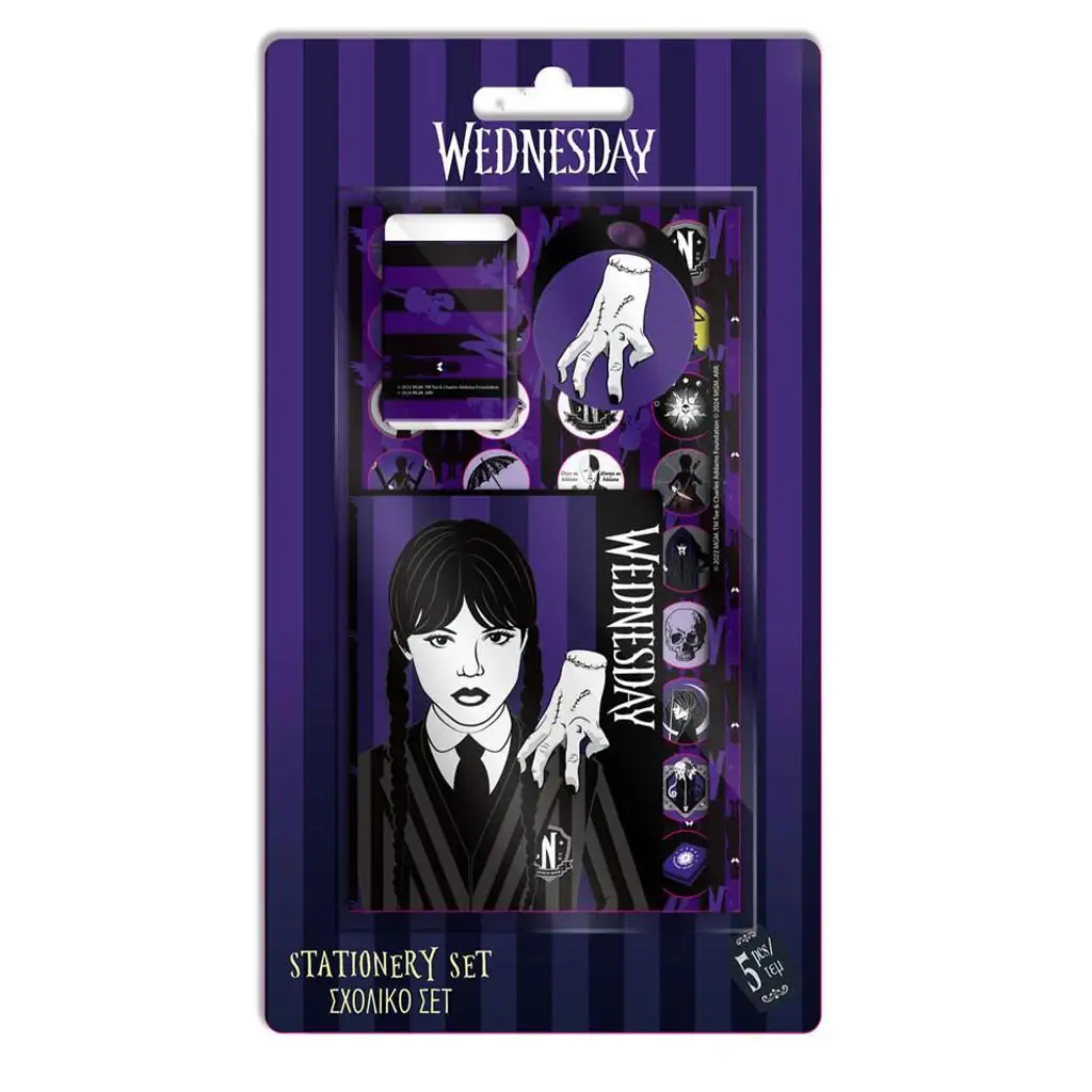 imagen de Luna: Set de material de escritura de 5 piezas de Wednesday 1