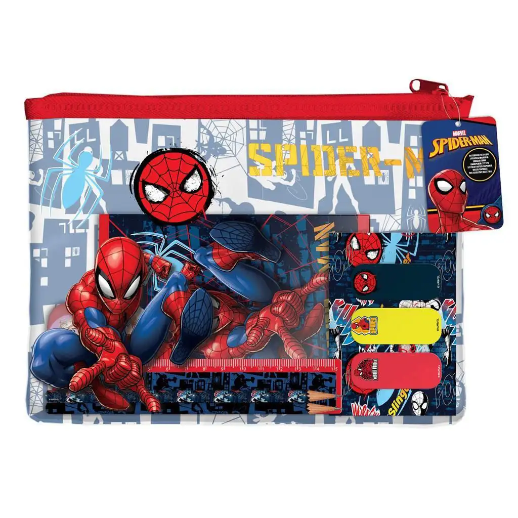 imagen de Luna: Set de material de escritura de Spider-Man de 10 piezas 1