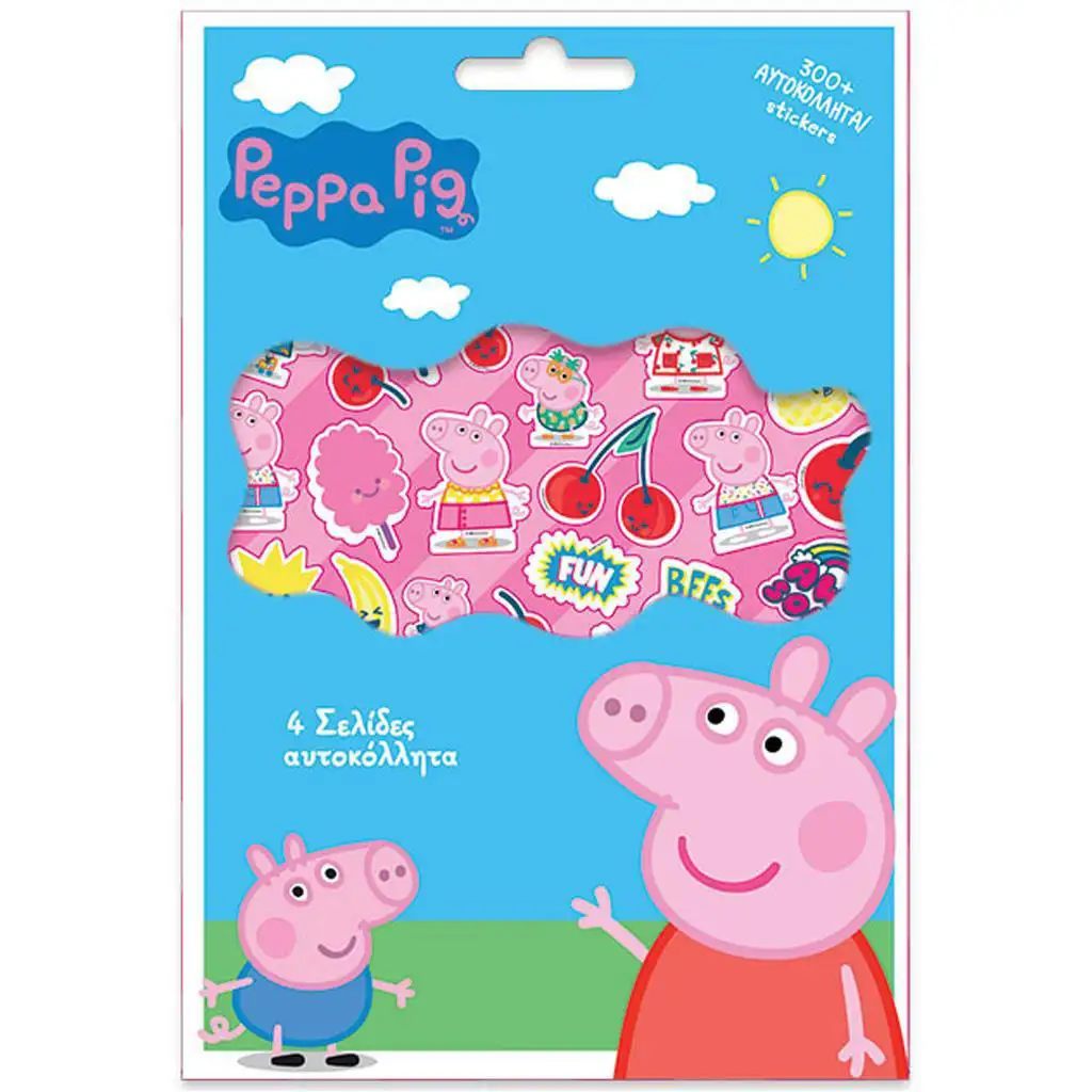 imagen de Luna: Set de pegatinas de Peppa cerdita de 300 piezas 1