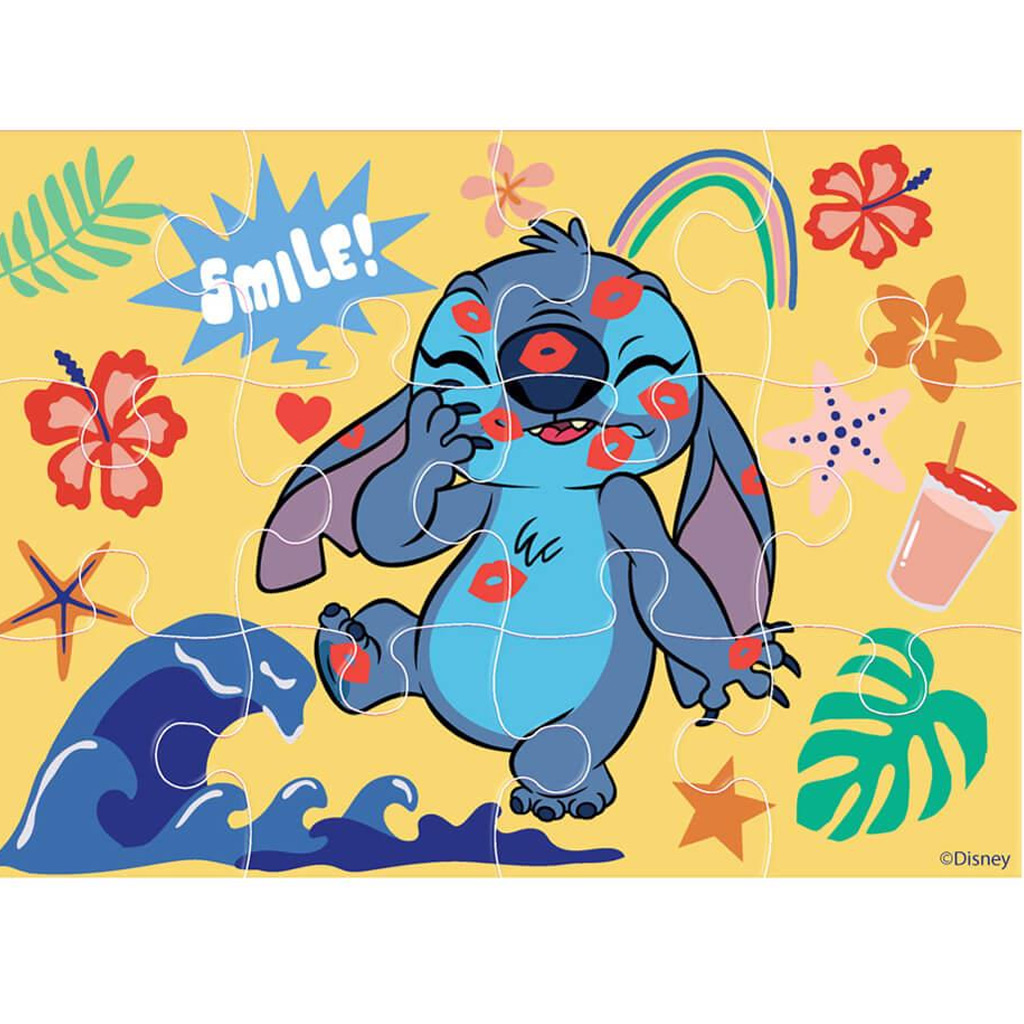 imagen de Luna: Set de rompecabezas 4 en 1 de Stitch 2