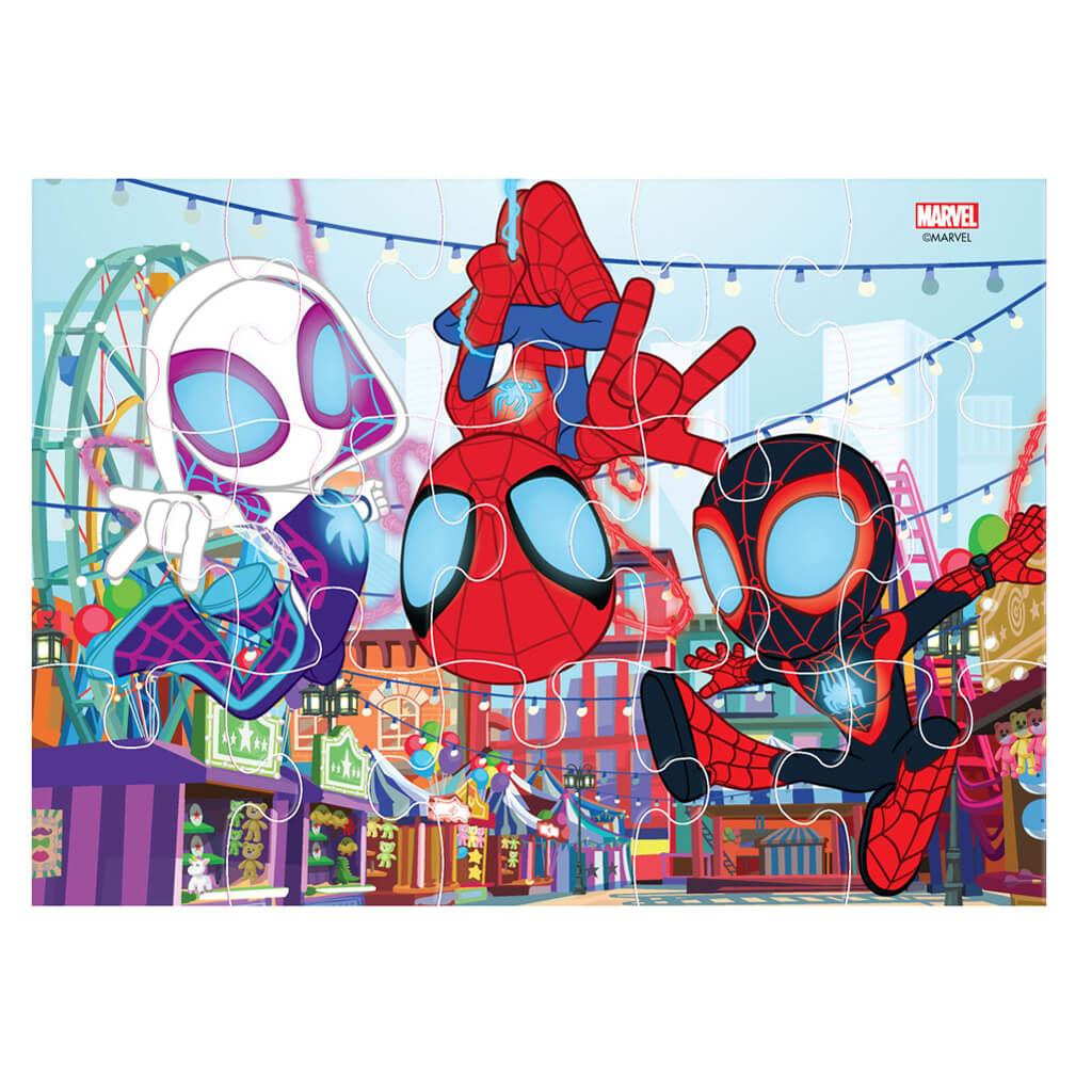 imagen de Luna: Spidey 4 en 1 12-15-20-24 piezas puzzle 3