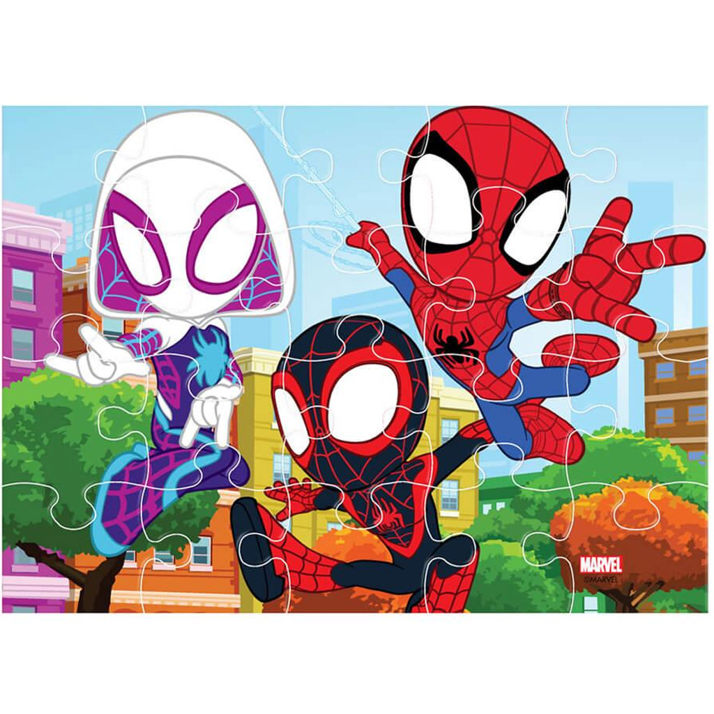 imagen de Luna: Spidey 4 en 1 12-15-20-24 piezas puzzle 4