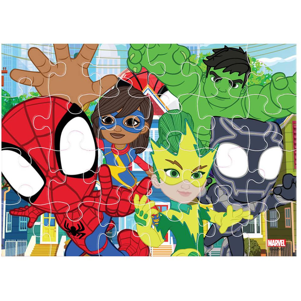 imagen de Luna: Spidey 4 en 1 12-15-20-24 piezas puzzle 5