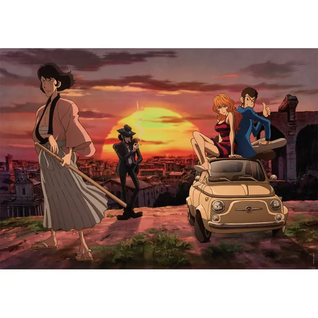 imagen de Lupin the 3rd - Puzzle de 1000 piezas - Trabajo Italiano - Clementoni 2