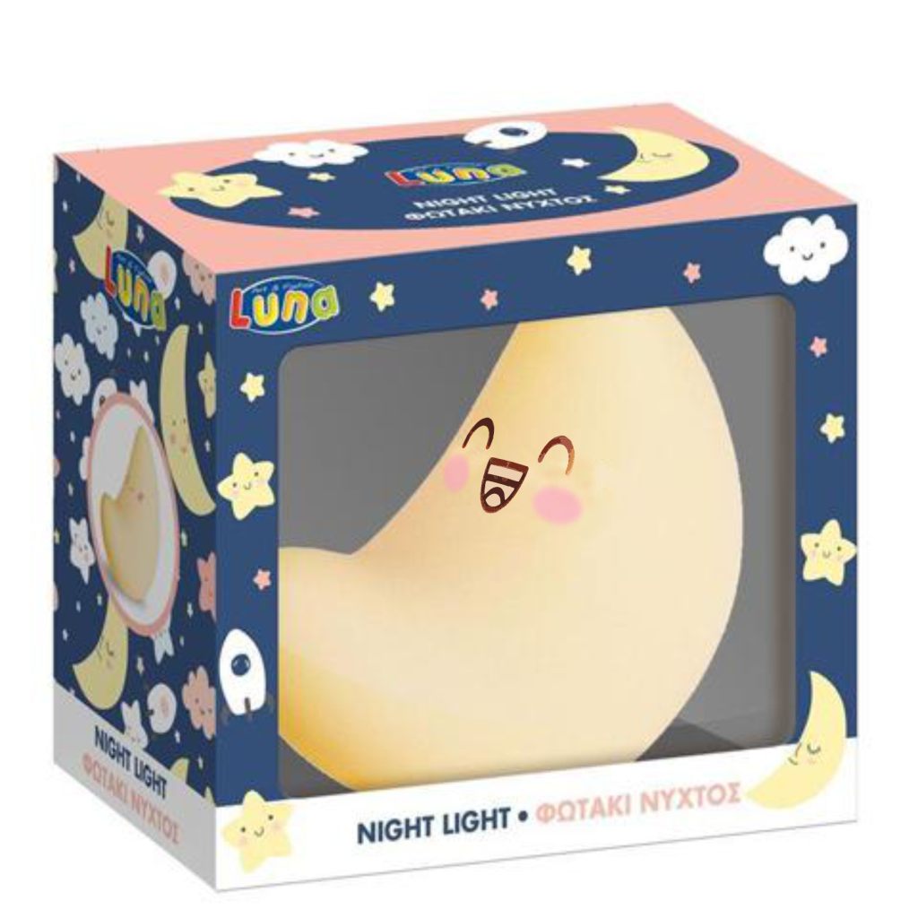 imagen de Luz nocturna de adorable luna 15cm 1