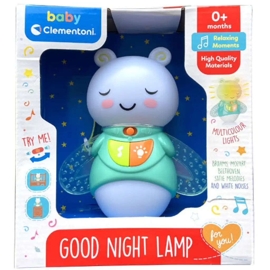 imagen de Luz nocturna musical con forma de insecto - Clementoni Baby 1