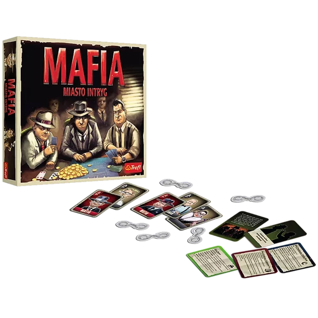 imagen de Mafia - La ciudad de las intrigas juego de mesa - Trefl 2