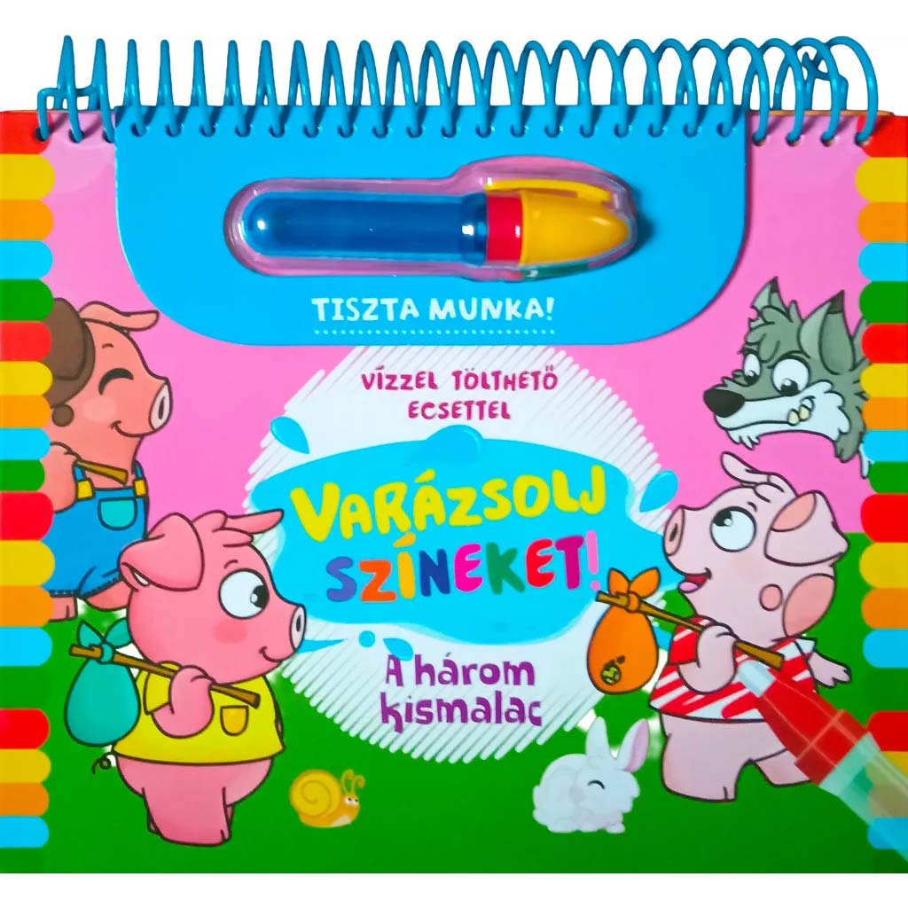 imagen de ¡Magia de colores! - El libro de actividades de los tres cerditos 1