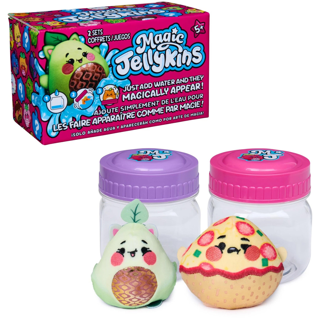 imagen de Magic Jellykins paquete de 2 figuras de peluche sorpresa - Spin Master 1
