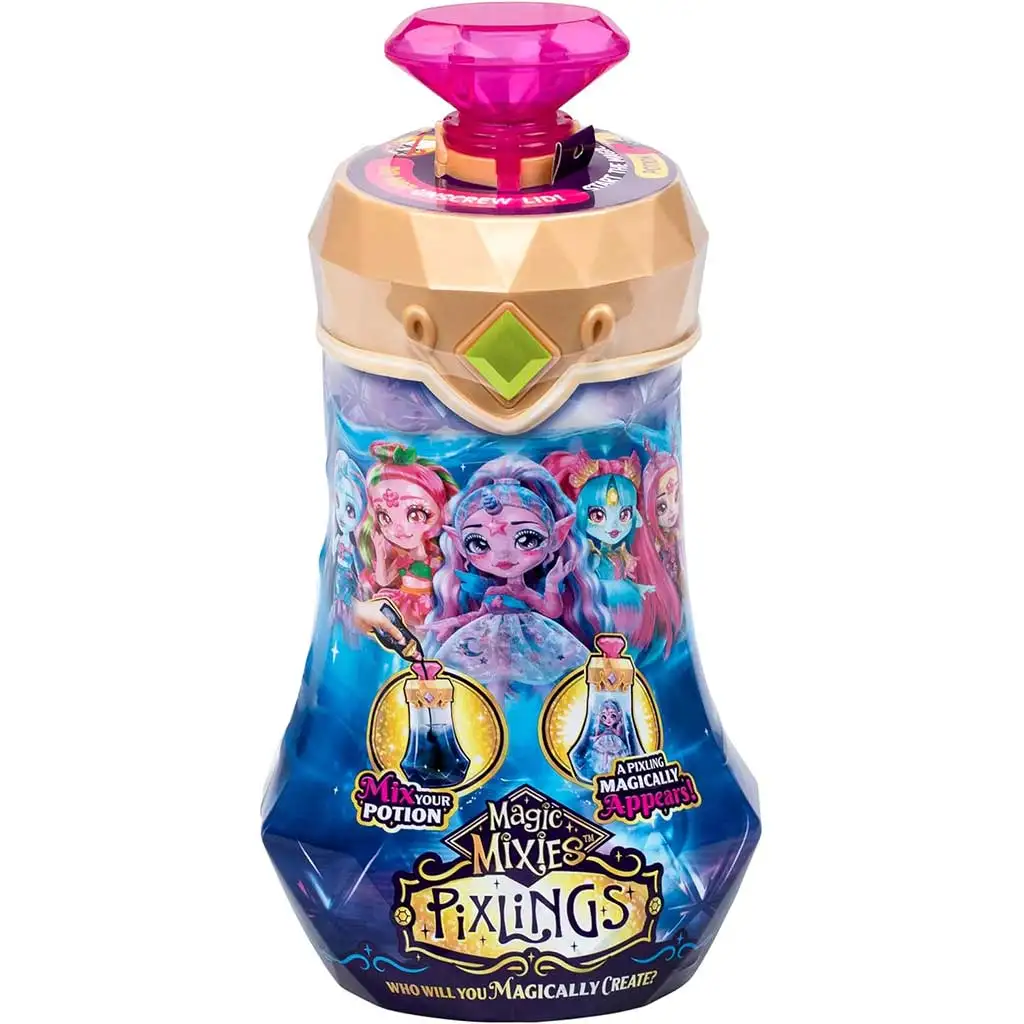 imagen de Magic Mixies: Pixlings Faye muñeca con pelo peinable 2