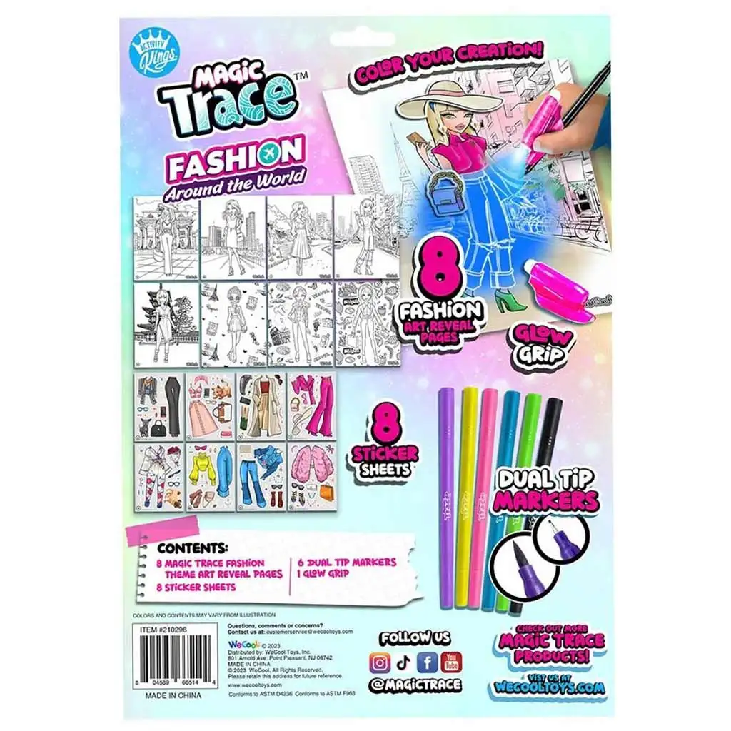 imagen de Magic Trace estudio: Dibujo Brillante - conjunto de inicio de moda 3