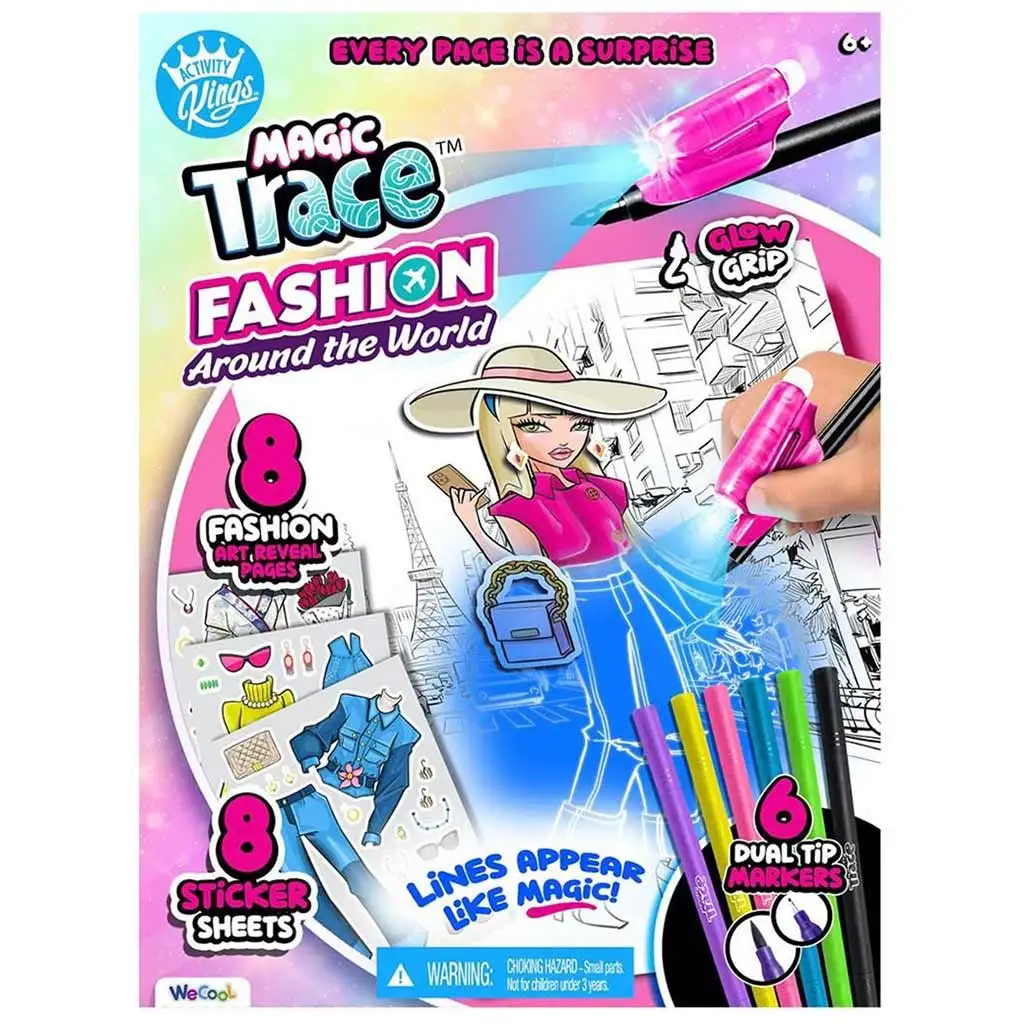 imagen de Magic Trace estudio: Dibujo Brillante - conjunto de inicio de moda 1
