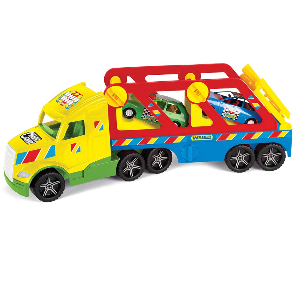 imagen de Magic Truck Basic Camión con coches deportivos - Wader 2