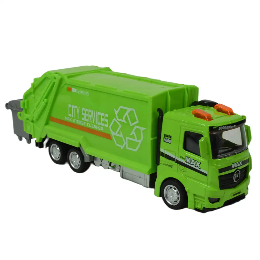 imagen de Magic Truck: Camión de ruedas de goma en varias versiones 20cm 1ud 9