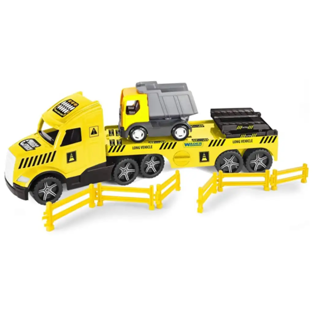imagen de Magic Truck Technic camión volquete 79cm - Wader 2