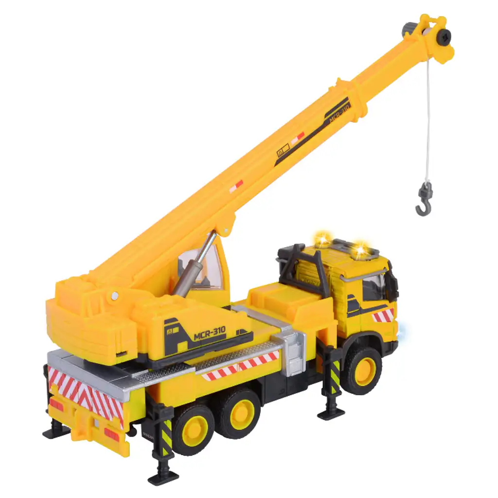 imagen de Majorette: Camión grúa Volvo con luz y sonido 22 cm - Simba Toys 3