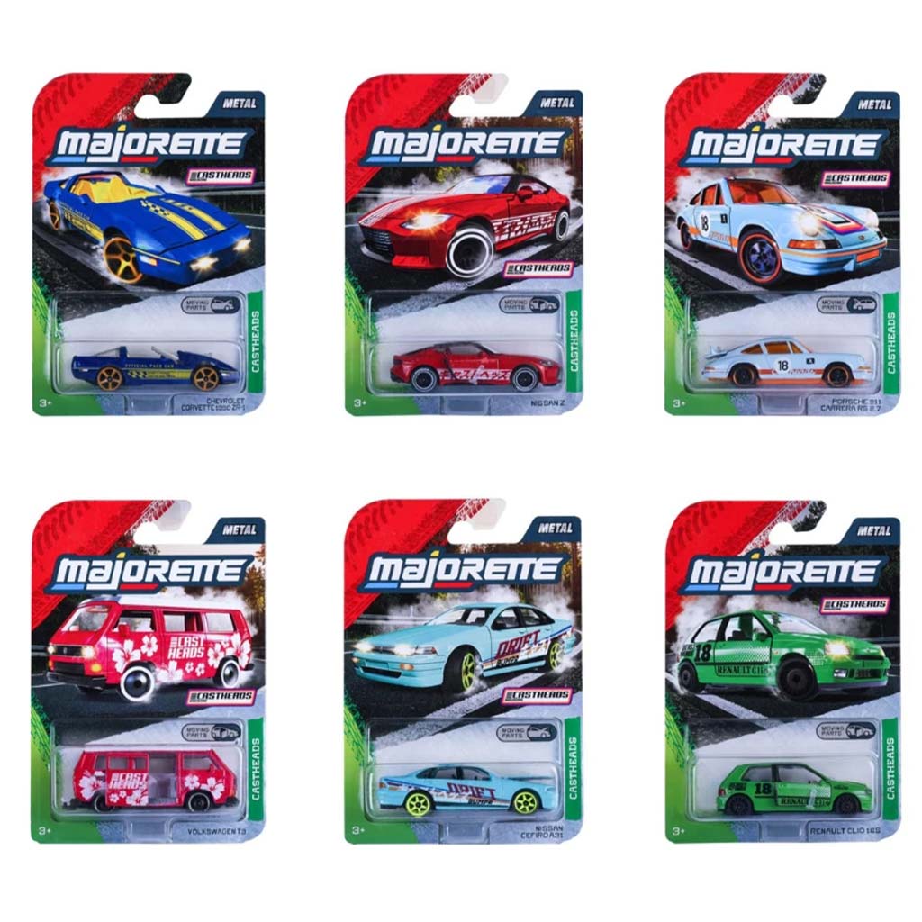 imagen de Majorette: CastHeads Prémium cochecito coleccionable en varias versiones - Simba Toys 1