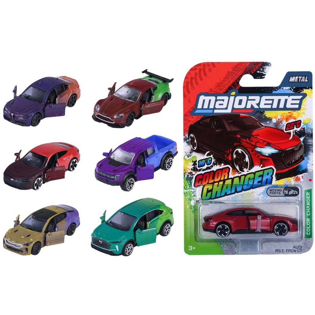 imagen de Majorette: Coche pequeño de cambio de color en varias versiones 1ud - Simba Toys 1