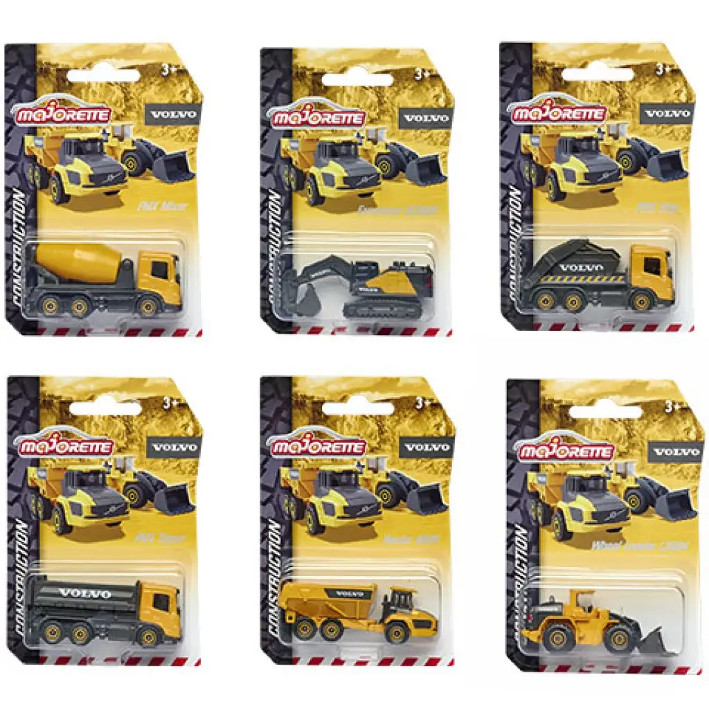 imagen de Majorette - Edición Volvo máquinas de construcción en varias versiones - Simba Toys 1