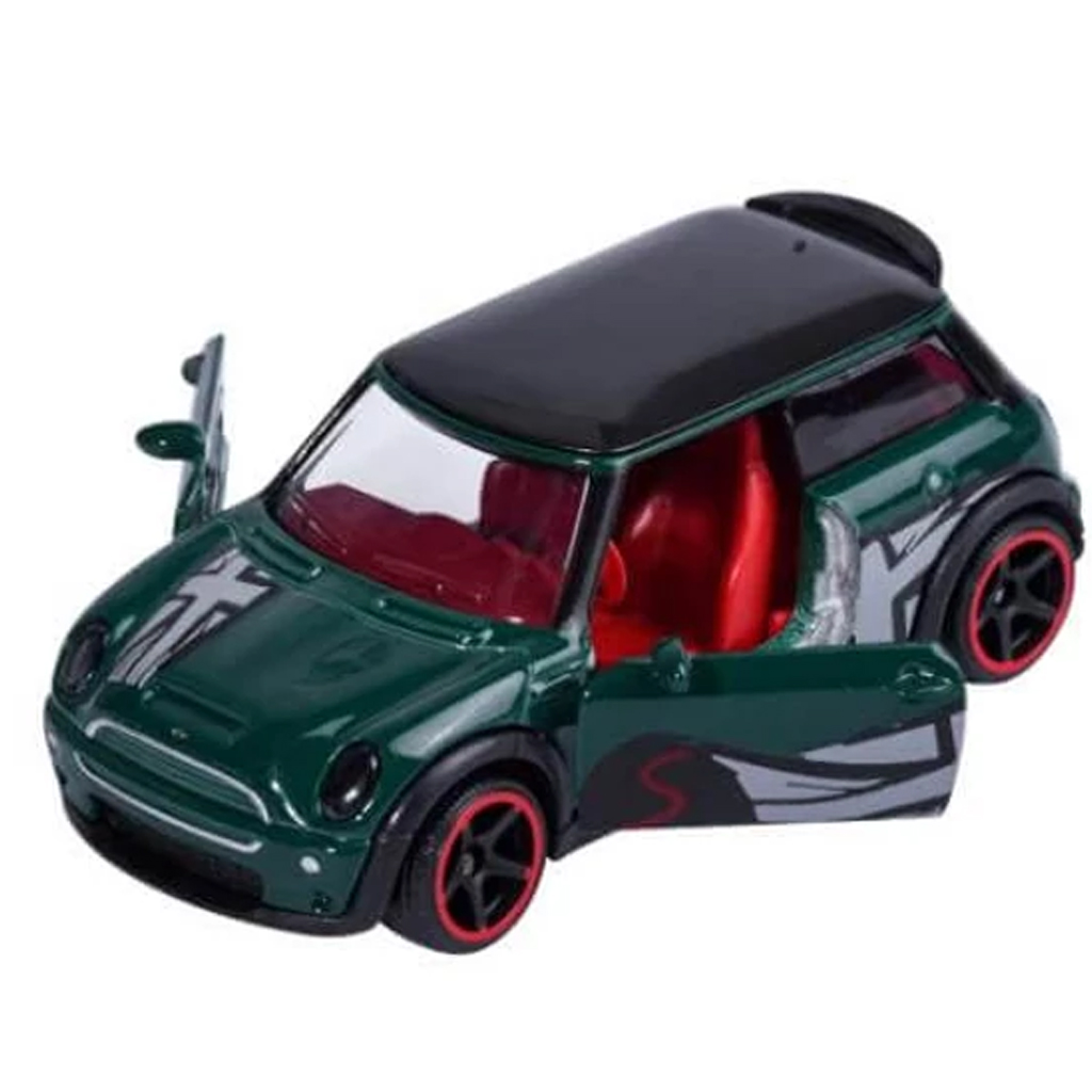 imagen de Majorette: Modelo de coche premium - Mini John Cooper S - verde - Simba Toys 2